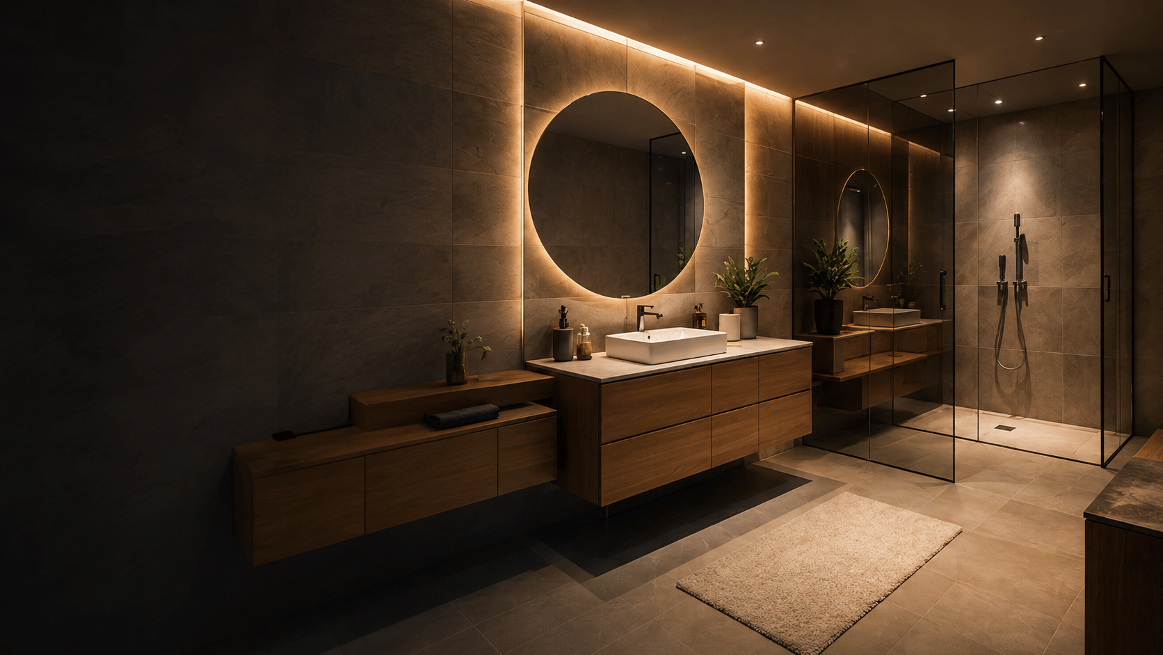 Modernes Badezimmer – Rocchesini Badsanierung